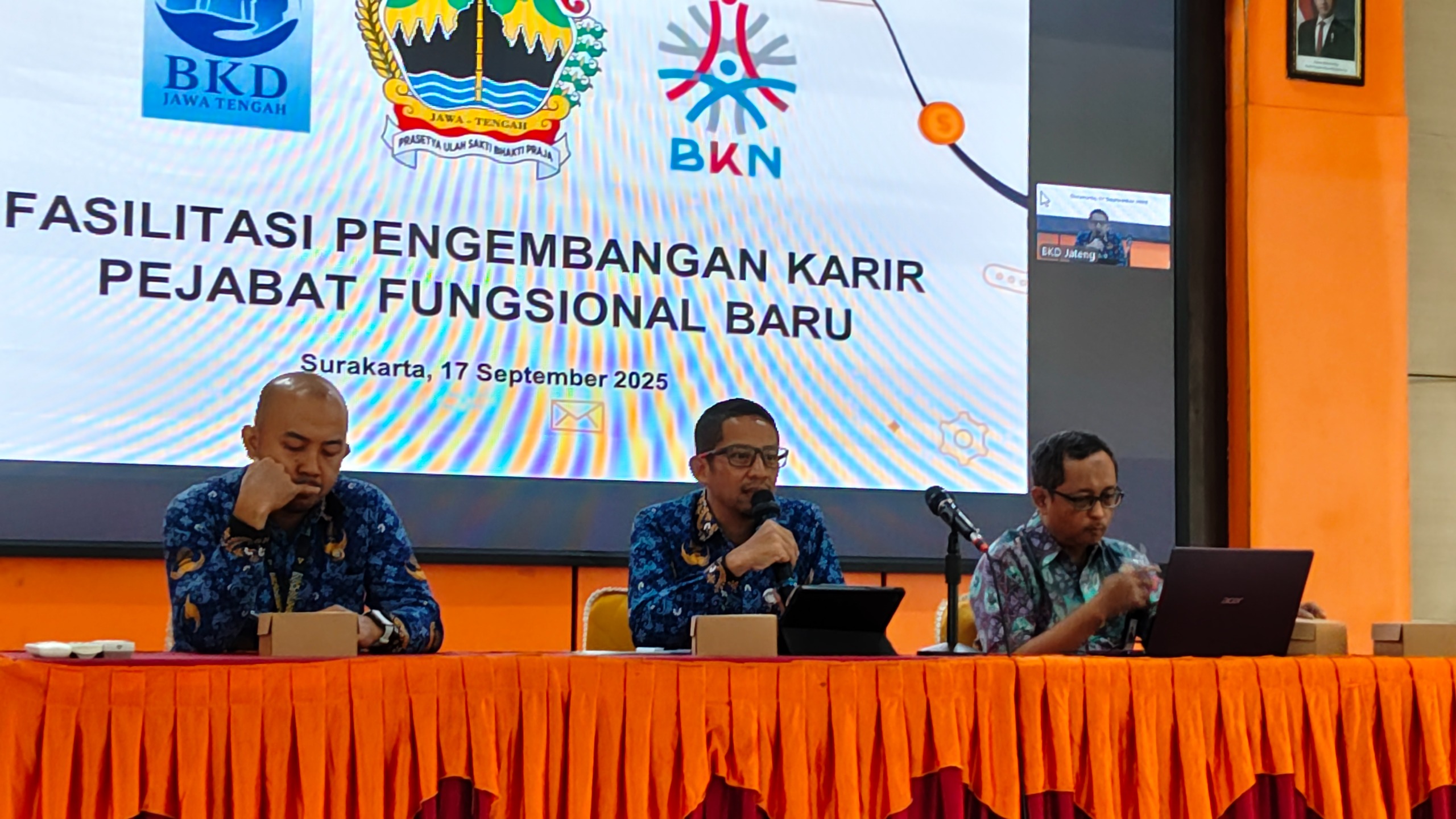 Fasilitasi Pengembangan Karir Jabatan Fungsional yang Baru Dilantik di Lingkungan Pemerintah Provinsi Jawa Tengah