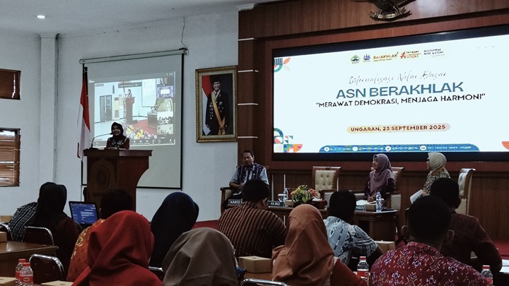 Internalisasi ASN BerAKHLAK: Perkuat Peran ASN dalam Merawat Demokrasi dan Menjaga Harmoni