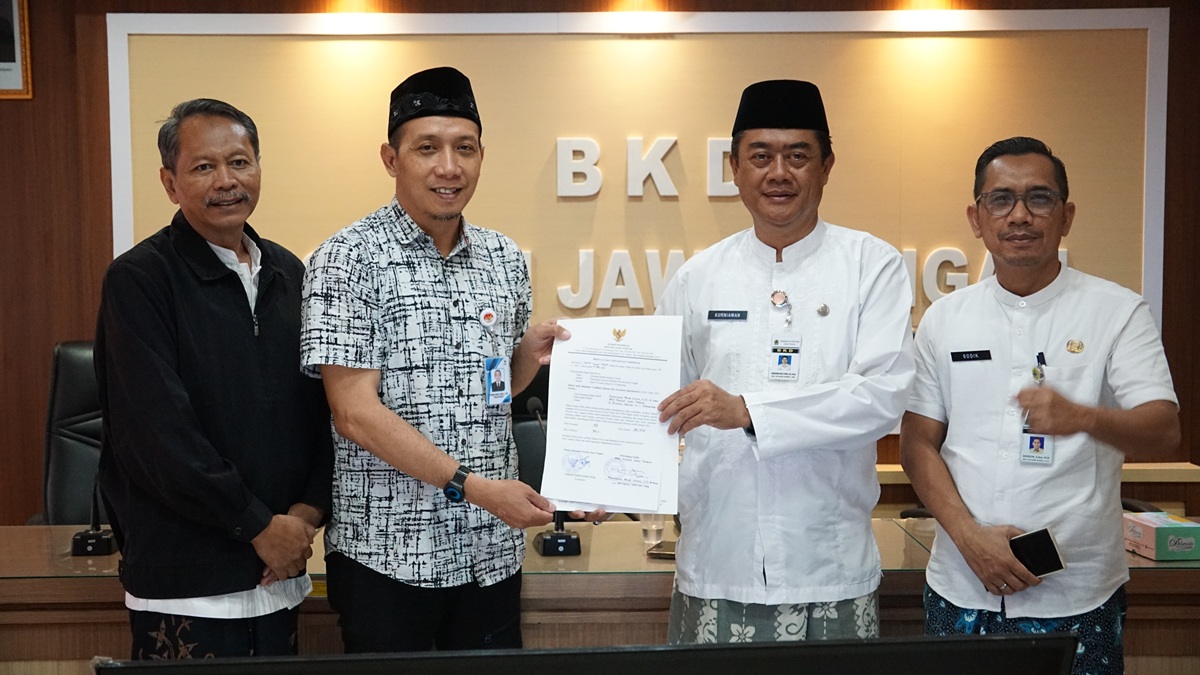 Komisi Informasi Provinsi Jawa Tengah Melakukan Visitasi Dalam Rangka Pemeringkatan Tahap III Badan Publik Provinsi Jawa Tengah Tahun 2025 